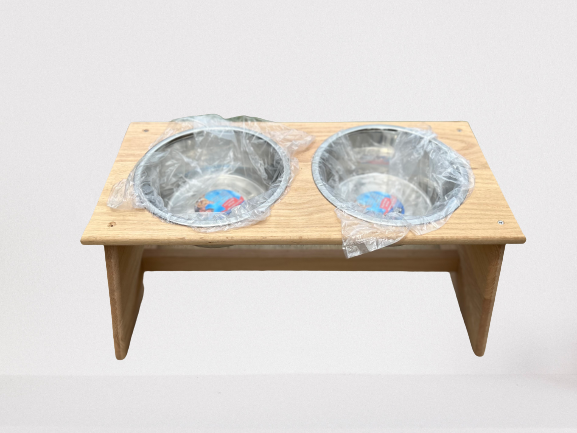 Double Food and Water Bowl