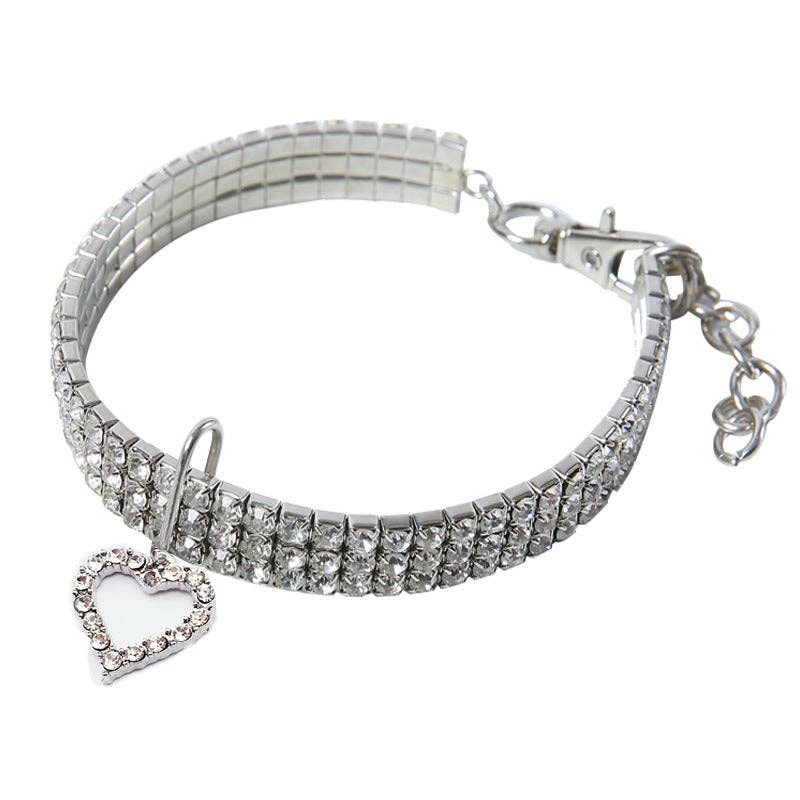 Pendant Stretch Collar Dog and Cat Jewelry