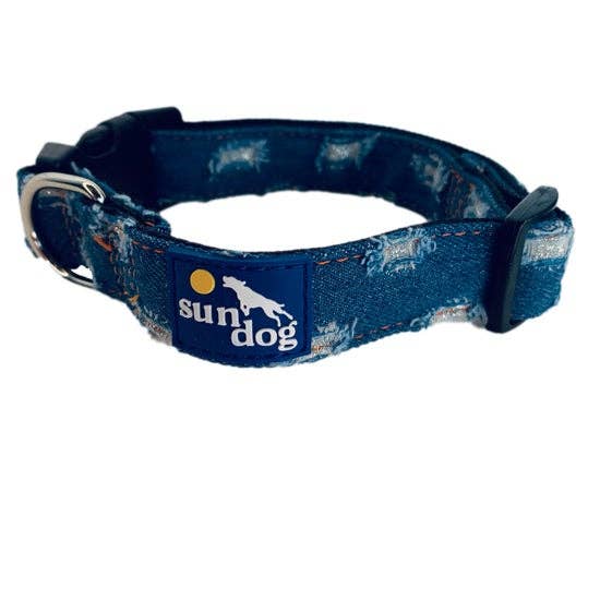 Denim Sparkle Collar
