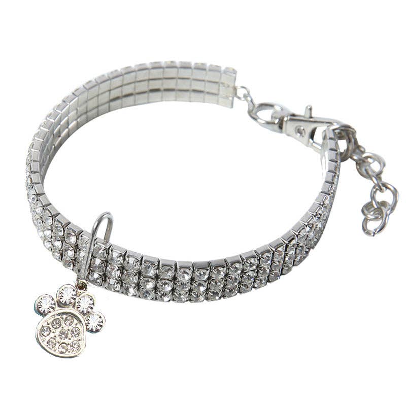 Pendant Stretch Collar Dog and Cat Jewelry