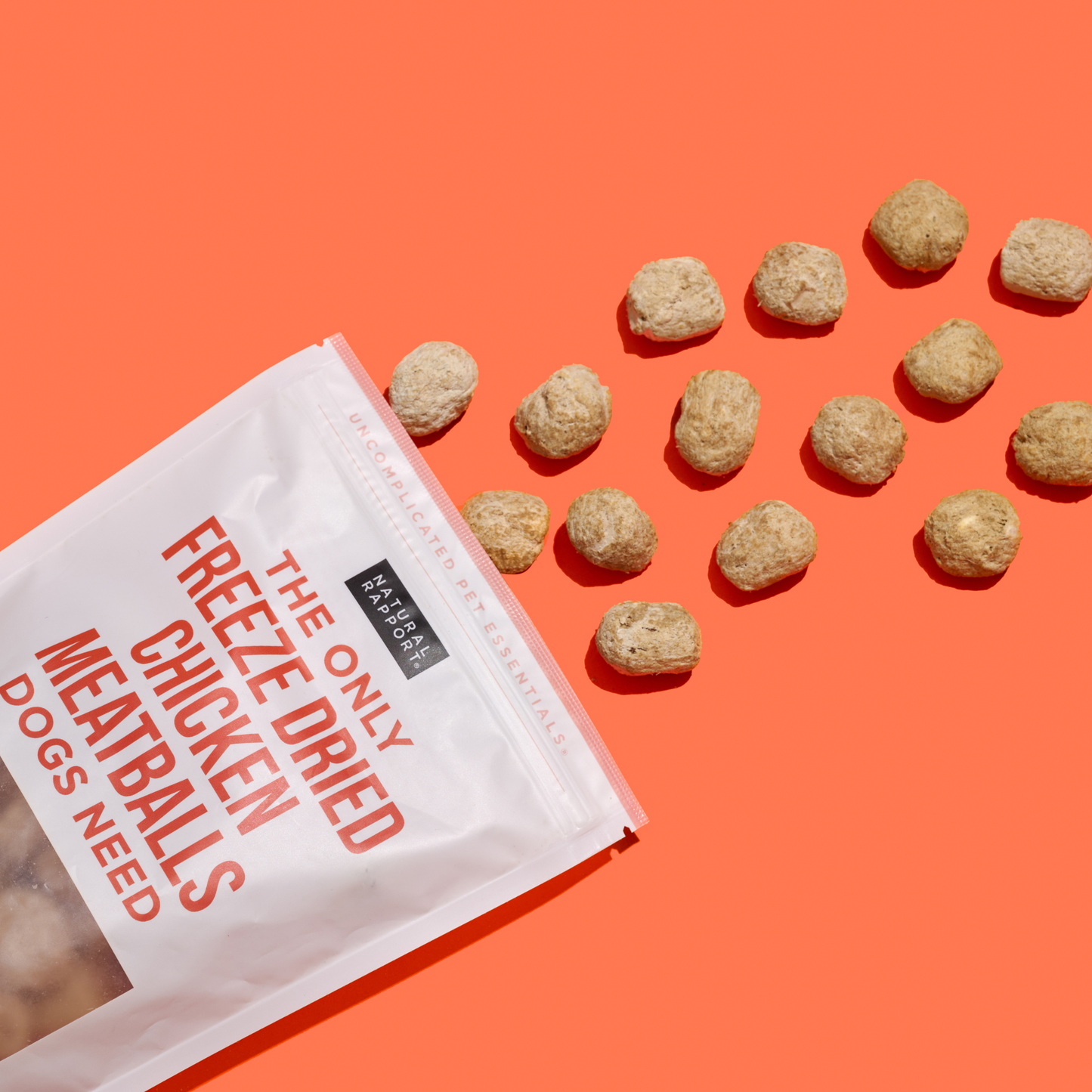 Freeze Dried Chicken Meatballs