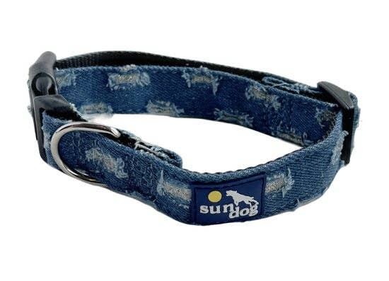 Denim Sparkle Collar