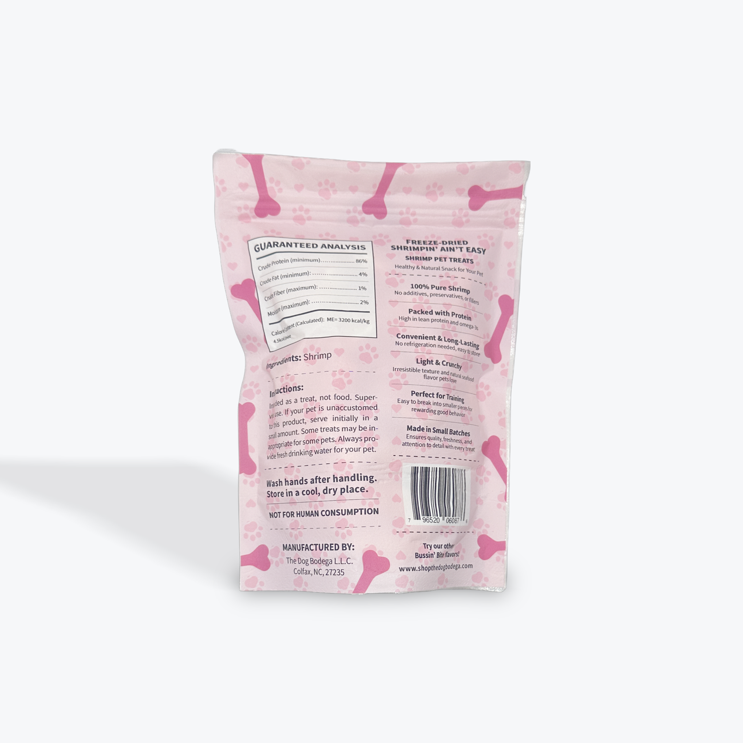 Cat Treats - 100% Shrimp