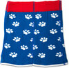 Red and Blue Puppy Shorts for Kids