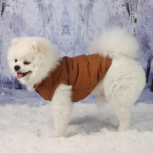 Faux Fur Brown Jacket