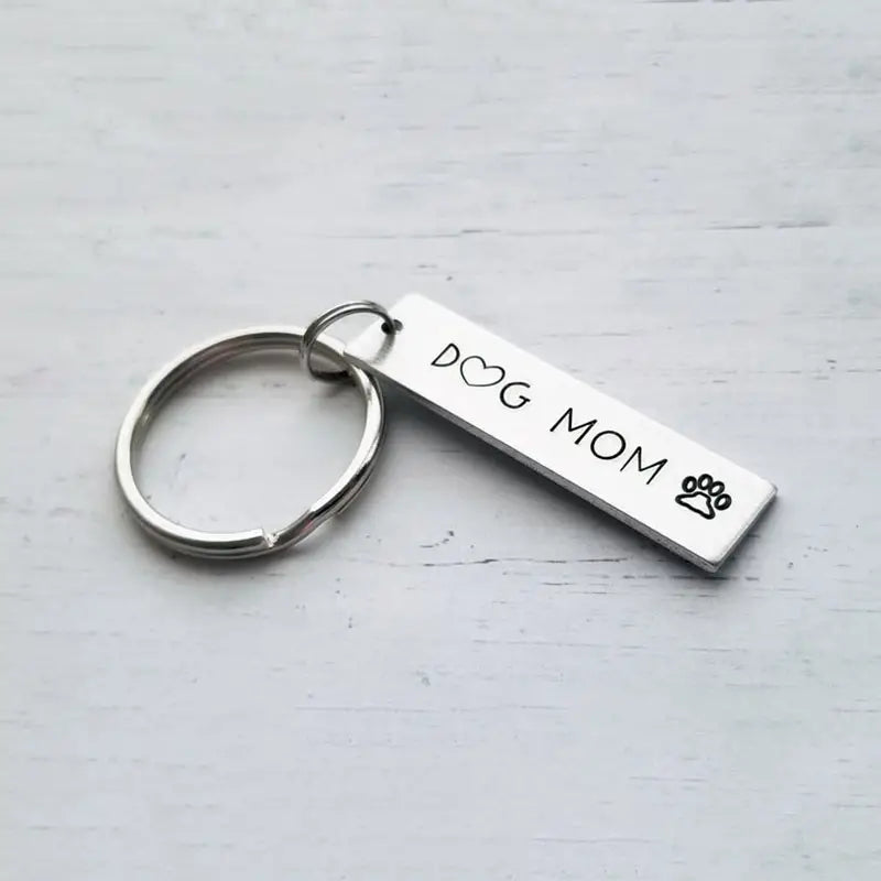 Dog Mom Key Chain