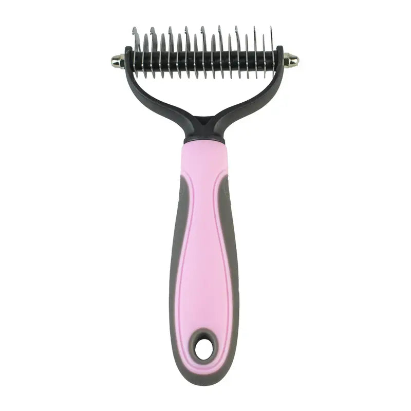 Shedding pet brush