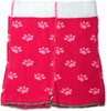 Red and Blue Puppy Shorts for Kids