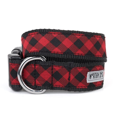 Red Buffalo Plaid Collar