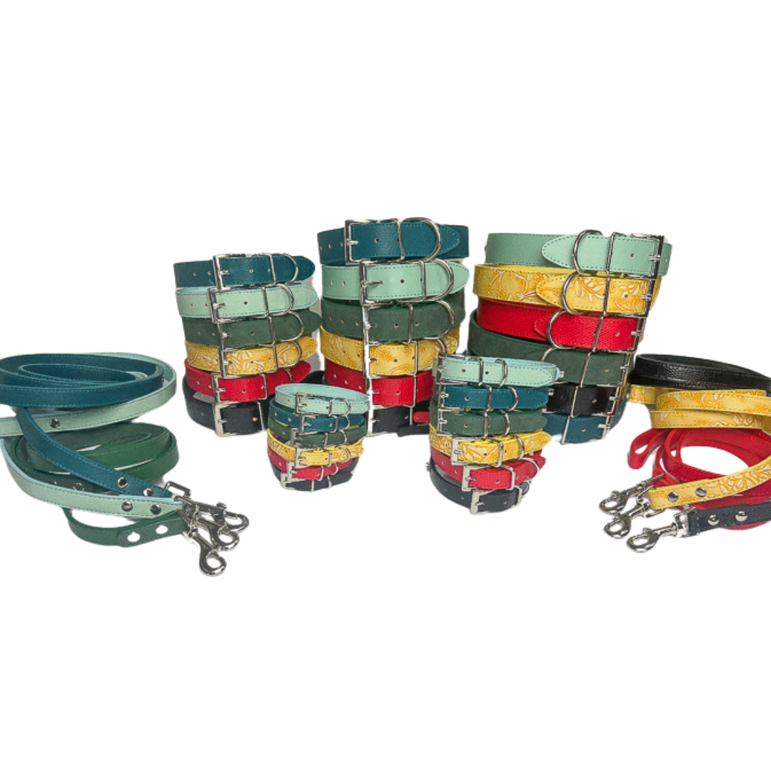 DIY Pet Collar Bar Starter Pack - Silver Matte (no bling)